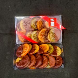 Les fruits confits de Noël : les tranches assorties