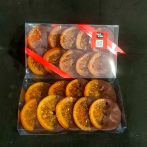 Les fruits confits de Noël : les oranges tranches